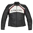 Alpinestars Stella Six 3 Women's Leather On-Road Motorcycle Jacket - Black/White