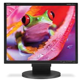 NEC MultiSync EA191M-BK 19 LCD Monitor DVI VGA 25ms Pivot Swivel & Height Adjustable 250 cd m2 1500:1 Built-in... by 