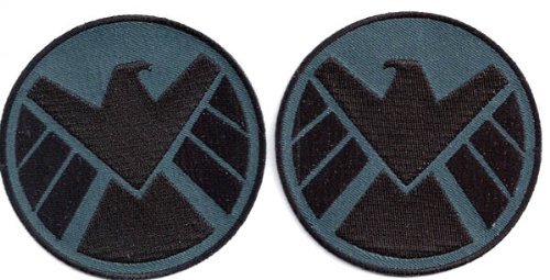 Avengers movie shield logo costume shoulder patch set o…