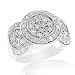 Designer 14K White Gold 1.50 Carat Diamond Ring
