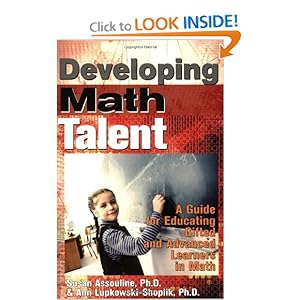 Developing Math Talent - Susan Assouline Ph.D.