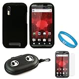 Black Protective Silicone Skin for Motorola Droid Bionic XT865 (Verizon Wir ....