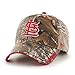 MLB St. Louis Cardinals '47 Frost MVP Camo Adjustable Hat, One Size Fits Most, Realtree Camouflage