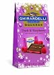Ghirardelli Chocolate Squares, Dark & Raspberry Filled, 5.32-Ounce Packages (Pack of 6)