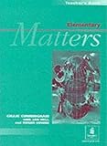 Elementary matters. Teacher's book