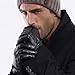 MATSU Men Winter Super Warm Lambksin Leather Gloves M2011