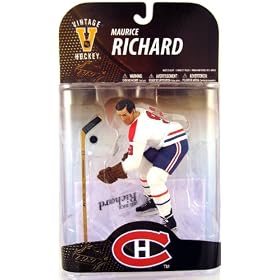 Maurice Richard White Variant Exclusive - NHL Hockey Action Figure McFarlane Toys by 