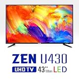 WASABI-MANGO ZEN U430, 43 Inch Real UHD (3840x2160) TV Monitor, LED, HDMI 2.0, HDCP 2.2, 10Bit, YCbCr444 [並行輸入品]