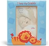 I Love My Daddy Photo Frame 6 & Matching Stuffed Animal Lion 11 Set
