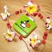 Angry bird green bird portable mobile charger for apple Iphone Ipod Itouch 1900 mAh