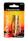 2 Brass Barrel Bolt, Ideal For Indoor / Outdoor / Garden Gates