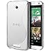 HTC Desire 510 Case, Cimo [Wave] Premium Slim TPU Flexible Soft Case for HTC Desire 510 (2014) - Clear