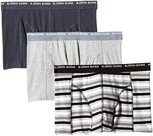 Bjorn Borg Men's 3-Pack Basic Striped Trunk