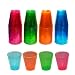 Northwest Enterprises N26090 Brights Plastic Shot Glass, 2-Ounce Capacity, Assorted Neon Pink/Green/Blue/Orange (10 Packs of 60)