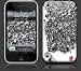 Apple iPhone 3G Premium Vinyl Skin - Ink Pond (GelaSkins Brand) Made in Canada