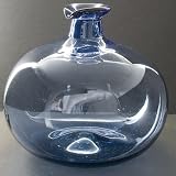 Wilton Armetale BelloVaso Azuro Glass Decanter, Free-Blown Glass