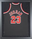 Michael Jordan Framed Autographed/Hand Signed Chicago Bulls Alternate/Black Jersey