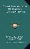 Poems And Amyntas Of Thomas Randolph (1917)