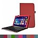 Nextbook 10.1 NXW10QC32G Case,Mama Mouth PU Leather Folio 2-folding Stand Cover with Stylus Holder for 10.1
