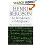 An Introduction to Metaphysics (Henri Bergson Centennial)