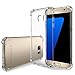 Galaxy S7 Case, Teclan [Crystal Clear] Anti-Scratch Clear Back Panel + Bumper Cover Shock-Absorption TPU Bumper + Protective Corner for Samsung Galaxy S7 - Crystal Clear