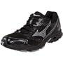 Mizuno Women's Wave Nexus 4 Running Shoe,Black/Silver,11 B