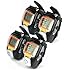 AGPtek&reg; Fashionable Wristwatch Walkie Talkie Spy Wrist Watch (4-Pack)