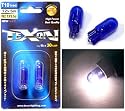 TEXON Super White Miniature Bulbs (2 bulbs) 194 (168 /T10 WEDGE)- 12v5w / 1 Year Warranty