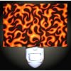 Orange Flames Decorative Night Light