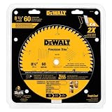 DEWALT DW7119PT  8-1/2-Inch 60T Fine Crosscutting Saw Blade
