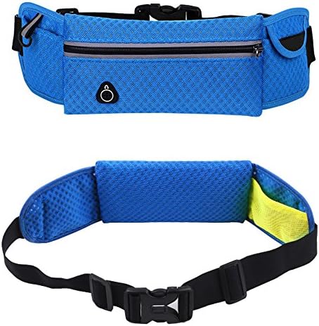 Runner Waist Pack Running Belt Sports Phone Bag, Ulifestyles Outdoor Products for Women Men Running Hiking Fishing Shopping Travel, Large Waist Pack, Universal Adjustable Size, Comfortable, Fashion