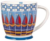 Dee Hardwicke - Mug poisson grands bateaux - Porcelaine anglaise (Import Grande Bretagne)