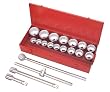 1 Drive Socket Set - 21 Pieces