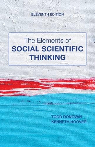 The Elements of Social Scientific Thinking