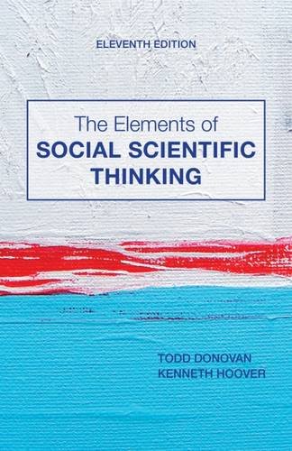 The Elements of Social Scientific Thinking