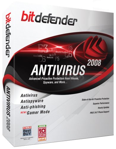Childrens Toyshop  Software : BitDefender Antivirus 2008 - 2 Year/3 Pc's