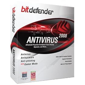 BitDefender Antivirus 2008 - 2 Year/3 Pc's