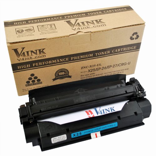 V4INK ® New Replacement Canon X25 Toner Cartridge-2500 Page Yield for CANON MF5730 MF5750 MF5770 Printers