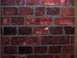 Surface Illusions SF084793 Red Brick Vinyl Wallpaper BC1583056