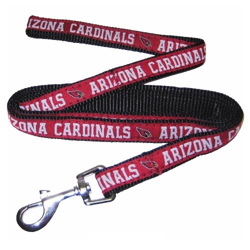 Arizona Cardinals Cardinal Woven Team Pet Leash (Small)