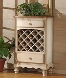 Wilshire Wine Rack - Antique White Finish (Antique White) (47.5H x 30W x 17D)