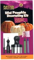 Halloween Host Mini Pumpkin Decorating Kit with Book - Pumpkin Masters