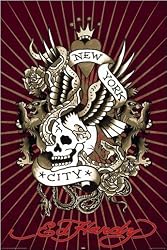 Ed Hardy - Tattoo Poster (2009 Edition - New York City) (Size: 24" x 36")