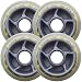 BARBED WIRE 80mm 79a Roller Inline Skate Wheels 4-Pack