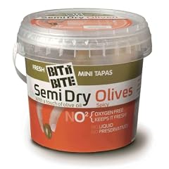 Bit n` Bite Semi Dry gr�ne Oliven Spicy, 2er Pack (2 x 150 g)