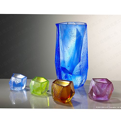 Cyber Monday LIULI- LIULI LIVING- Our Secret- Crystal Sake Serving Set (1 pitcher+ 4 shot glasses) Images
