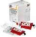 First Aid Only Cpr Faceshield, Latex-free With 2 Exam Quality Disposable Vinyl Gloves In Smooth Nylon Pouch On Key Chain, Red, 15-Sets