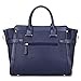 Dasein Faux Leather Belted Medium Tote Satchel Shoulder Bag