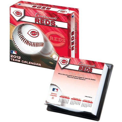 Cincinnati Reds 2012 Daily Box Calendar