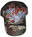 Men's Ed Hardy Hat Cap Camouflage Flaming Tiger